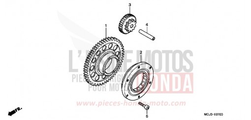 EMBRAYAGE DE DEMARRAGE CBR900RRY de 2000